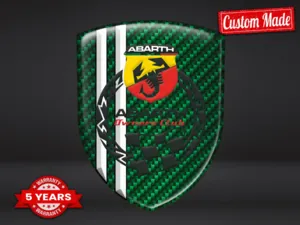 Fiat Abarth Decalcomanie Auto Su Misura Limitate Chic Prestigiose